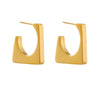 Fashion Geometric Cold Style Stainless Steel Women's Earrings