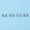 Fashion Geometric Copper Crystal Earrings For Women Electroplated Statement Earrings Wholesale