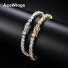 Fashion Geometric Copper Zircon Bracelets