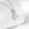 Fashion Geometric Design S925 Sterling Silver Clavicle Necklace With Joker Design Sense