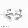 Fashion Geometric Dot Diamond Stainless Steel Women's Earrings