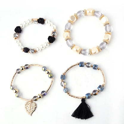 Fashion Geometric Glass Wholesale Bracelets