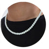 Fashion Geometric Imitation Pearl Beaded Men'S Necklace
