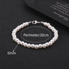 Fashion Geometric Imitation Pearl Beaded Unisex Necklace