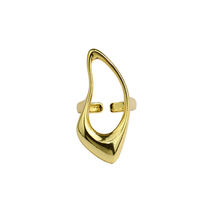 Fashion Geometric Irregular Simple Hollow Ring