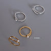 Wholesale Jewelry Fashion Geometric 304 Stainless Steel Artificial Pearls 18K Gold Plated Plating