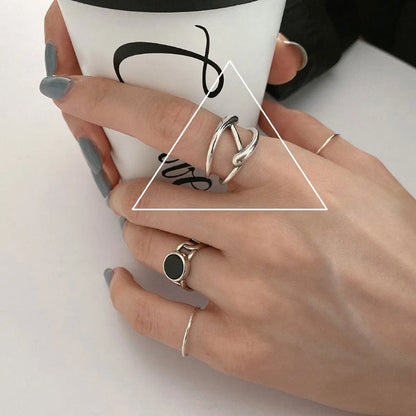 Fashion Geometric Copper Plating White Gold Plated Silver Plated Women'S Open Ring