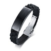 Fashion Geometric Stainless Steel Braid Men'S Bangle