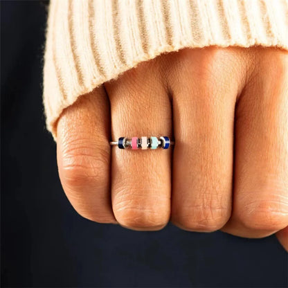 Fashion Geometric Stainless Steel Enamel Plating Open Ring 1 Piece