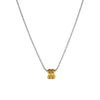 Fashion Geometric Stainless Steel Necklace For Women With Vacuum Electroplated Simple Clavicle Chain