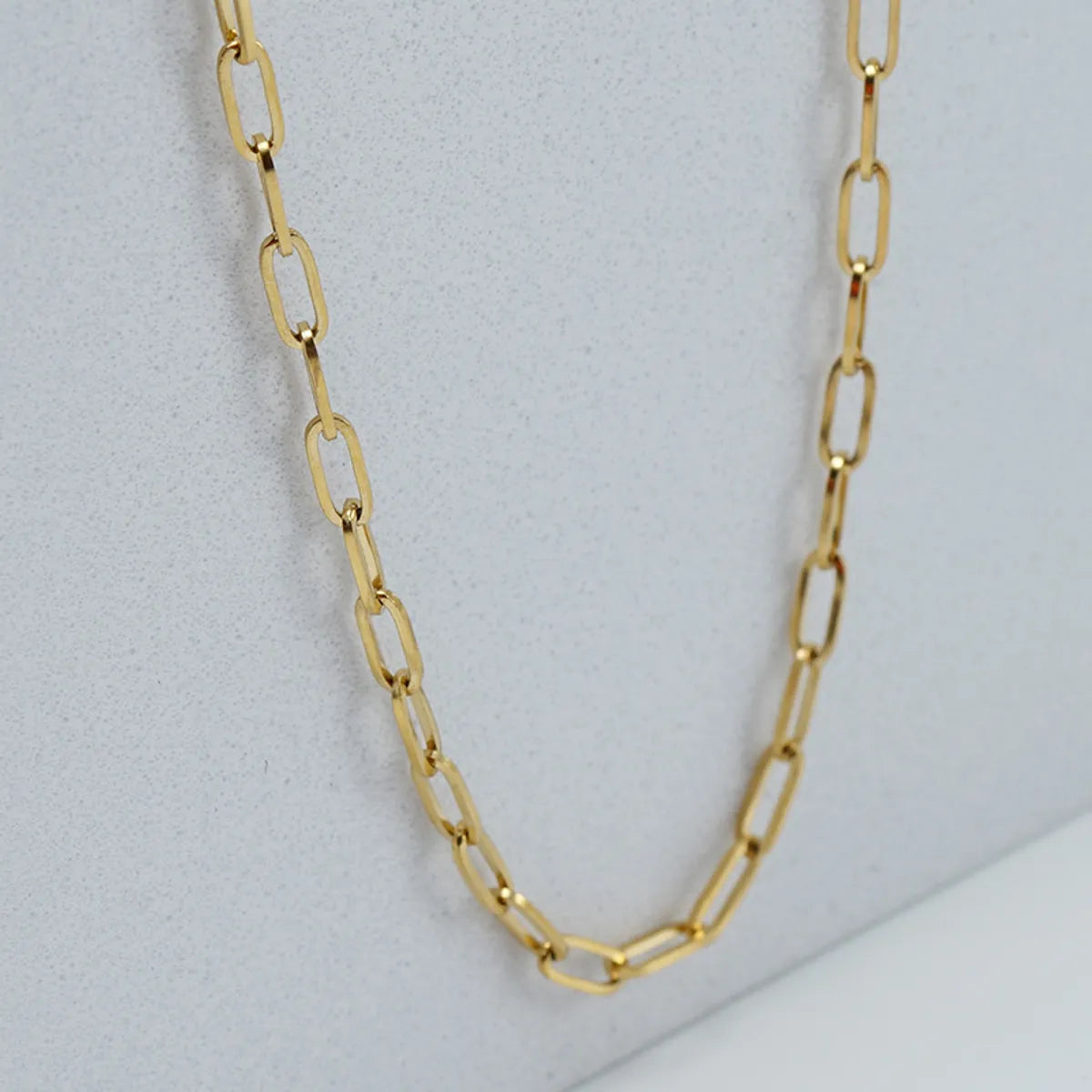 Fashion Geometric Stainless Steel Necklace Gold Plated Stainless Steel Necklaces