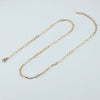 Fashion Geometric Stainless Steel Necklace Gold Plated Stainless Steel Necklaces