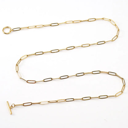 Fashion Geometric Stainless Steel Necklace Gold Plated Stainless Steel Necklaces