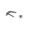 Fashion Geometric Stainless Steel Polish Earrings