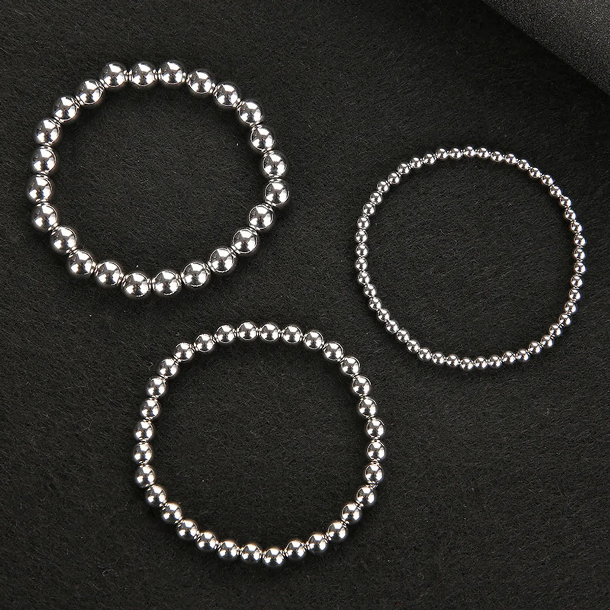 Fashion Geometric Stainless Steel Polishing Bracelets