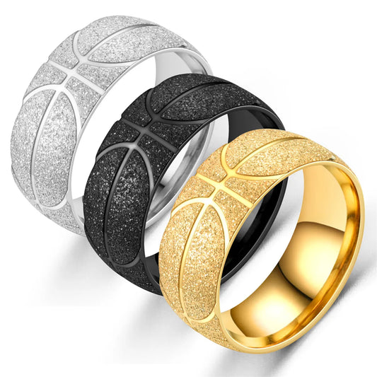 Fashion Geometric Stainless Steel Rings Plating Stainless Steel Rings