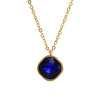 Fashion Geometric Titanium Steel And Stainless Steel Necklace For Women With Irregular Zircon Pendant And Electroplating Design