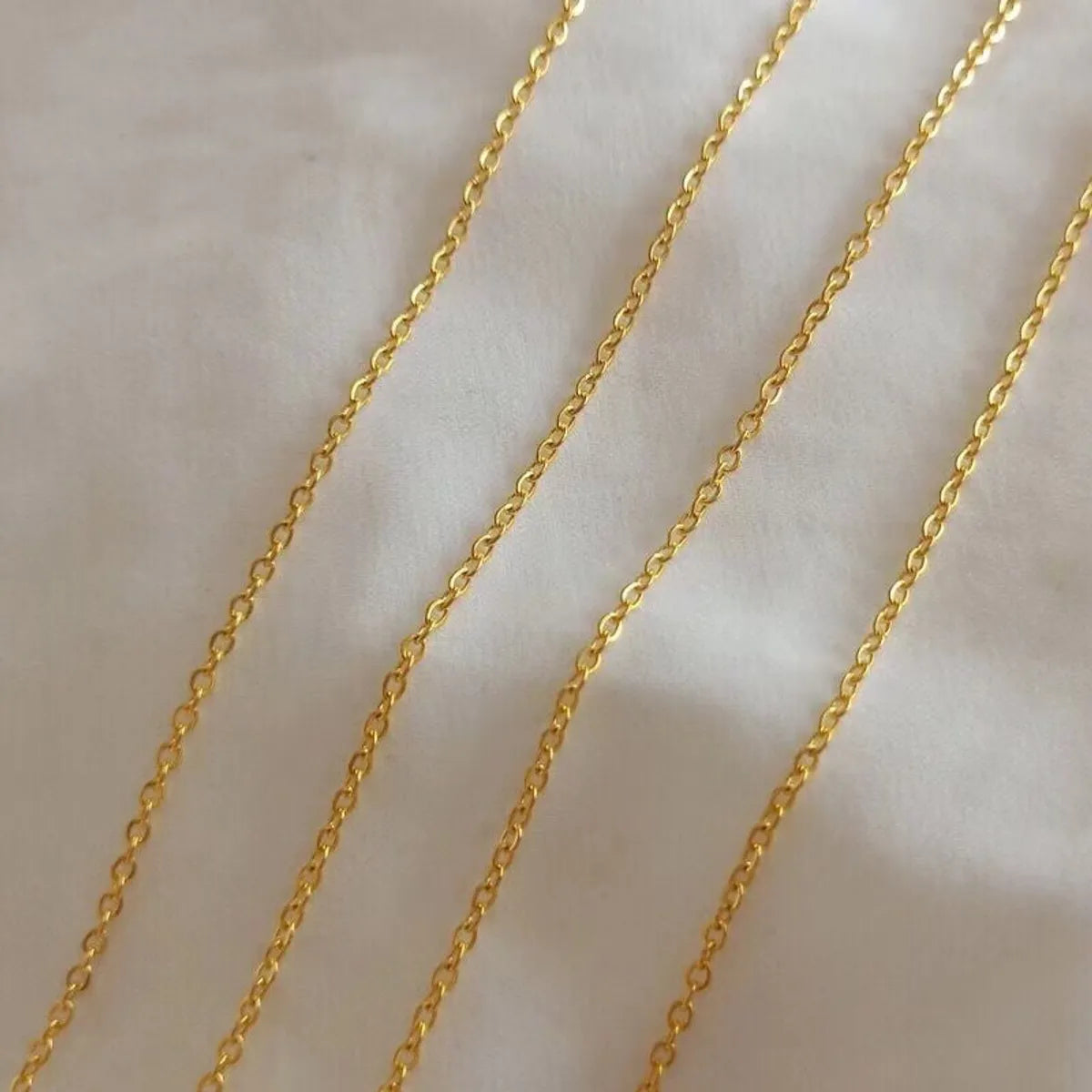 Fashion Geometric Titanium Steel Chain Necklace