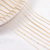 Fashion Geometric Titanium Steel Chain Necklace