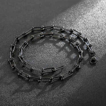 Fashion Geometric Titanium Steel Necklace Plating Stainless Steel Necklaces