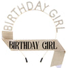 Fashion Girl Headband Shoulder Strap Suit Metal Semimanual Semimechanical