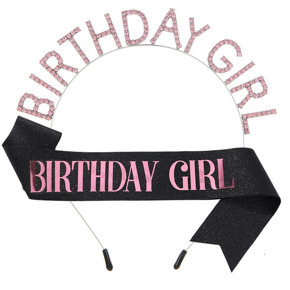 Fashion Girl Headband Shoulder Strap Suit Metal Semimanual Semimechanical