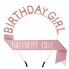 Fashion Girl Headband Shoulder Strap Suit Metal Semimanual Semimechanical