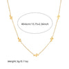 Fashion Glossy Goldplated Stainless Steel Snake Accessories Pendant Chain Necklace Earrings Set
