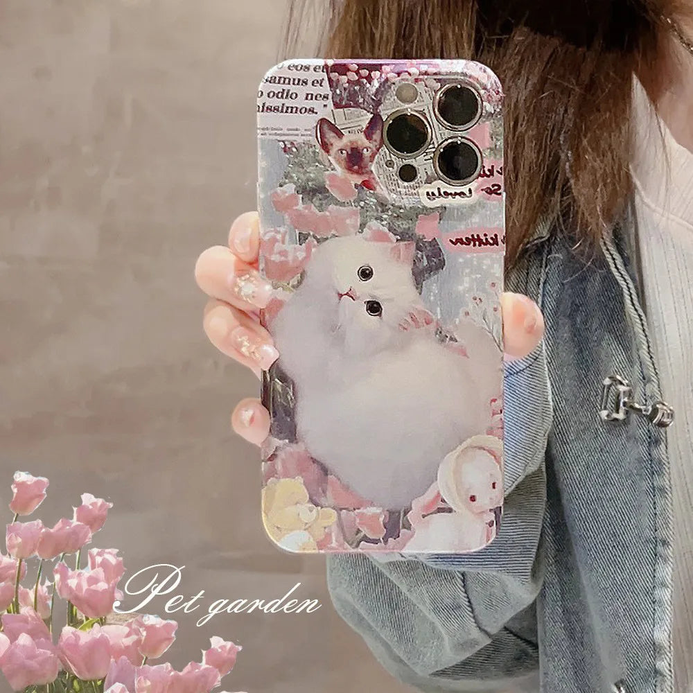 Fashion Gradient Color Butterfly Pc   Phone Cases