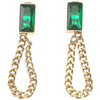 Simple Style Geometric Plating Alloy Earrings Ear Studs