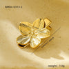Fashion Hairpin Stainless Steel 18K Electroplating Bow Petal Scallop Style For Women