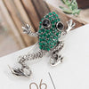 Fashion Animal Alloy Plating Artificial Gemstones Unisex Brooches