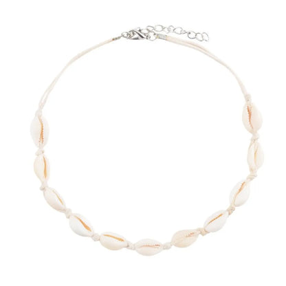 Fashion Hand-Woven Shell Necklace Choker Nhdp145320