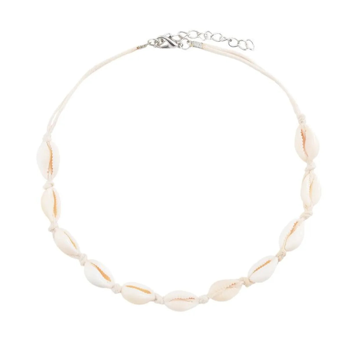 Fashion Hand-Woven Shell Necklace Choker Nhdp145320