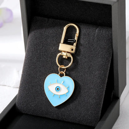 Fashion Heart Shape Alloy Bag Pendant Keychain 1 Piece