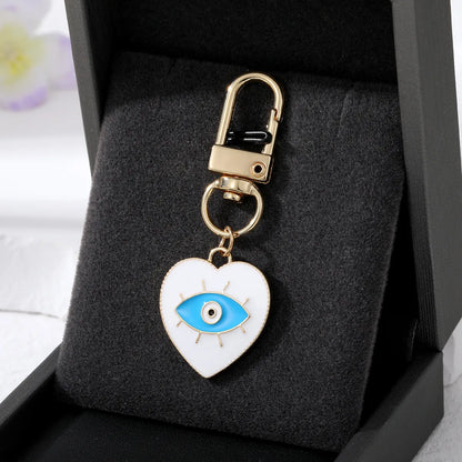 Fashion Heart Shape Alloy Bag Pendant Keychain 1 Piece