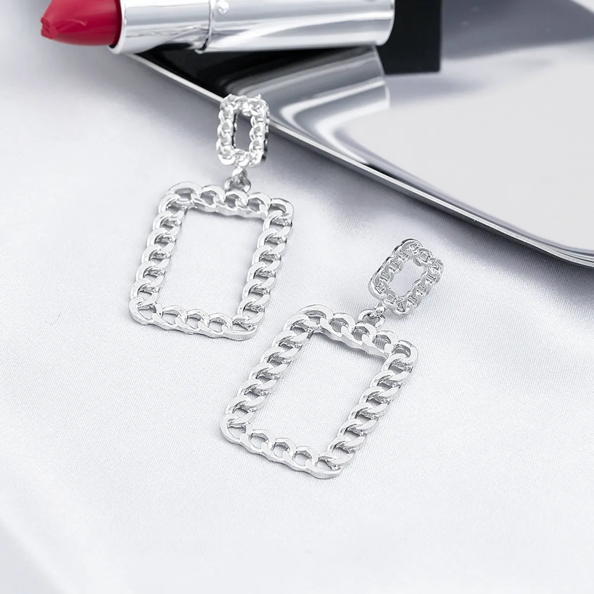 Fashion Heart Shape Butterfly Alloy Plating Women's Earrings 1 Pair