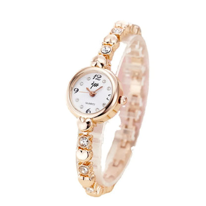 Fashion Heart Shape Jewelry Buckle Quartz Women'S Watches