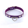 Fashion Heart Shape Metal Choker