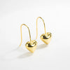 Fashion Heart Shape Sterling Silver Earrings 1 Pair