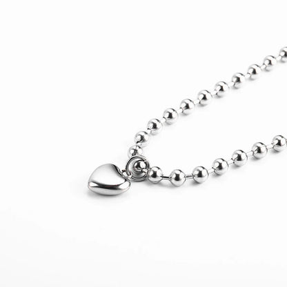 Fashion Heart Shape Titanium Steel Bracelets Plating Stainless Steel Bracelets