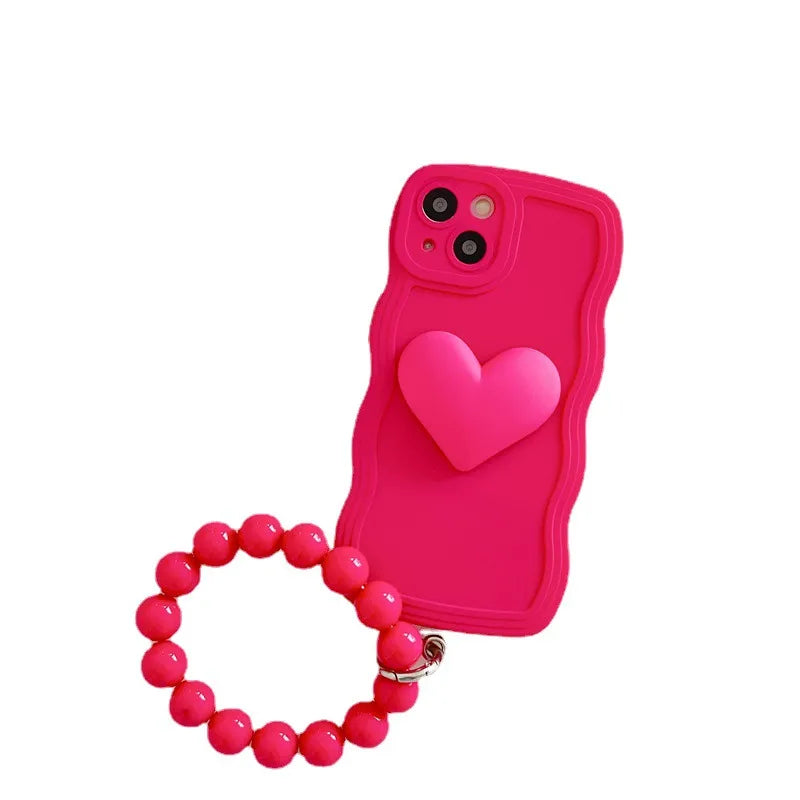 Fashion Heart Shape Tpu   Phone Accessories