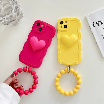 Fashion Heart Shape Tpu   Phone Accessories