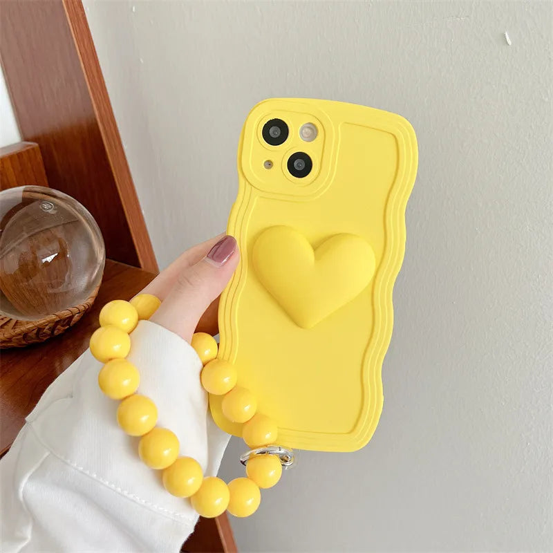 Fashion Heart Shape Tpu   Phone Accessories