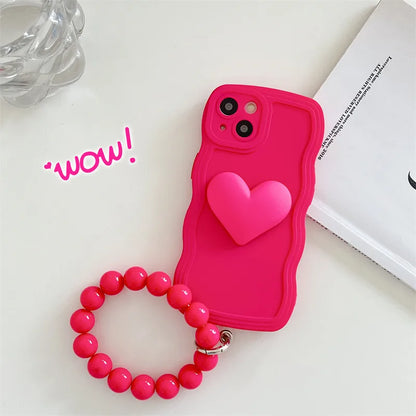 Fashion Heart Shape Tpu   Phone Accessories