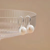 Fashion High End Female Alloy Earrings With Heart Shaped Design And Diamond Accents