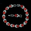 Fashion Highend Atmosphere Color With Diamond White Crystal Aaa Zircon Bracelet Women's Hand Jewelry Wholesale