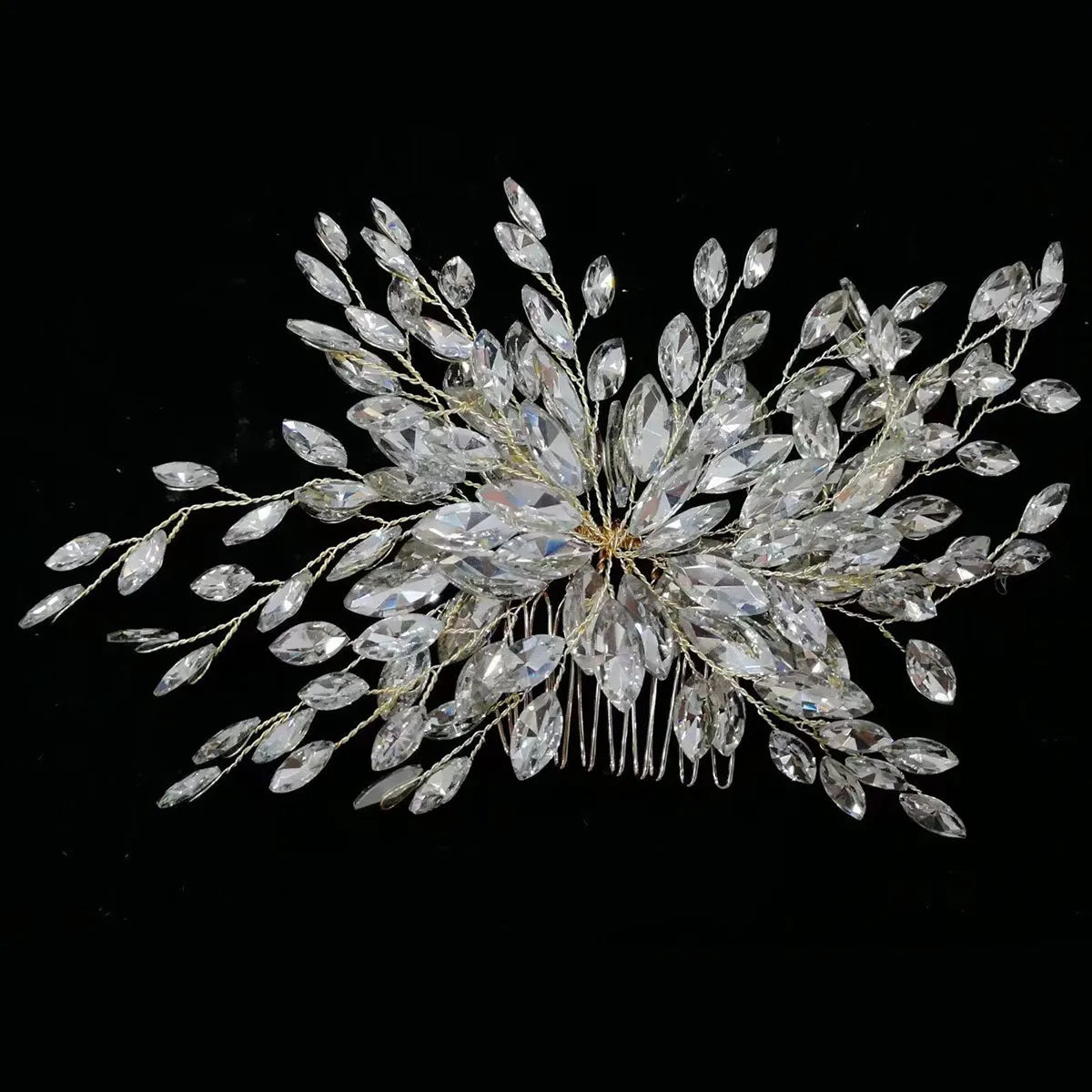 Fashion Inlaid Diamond Fashion Flower Bridal Hairpin