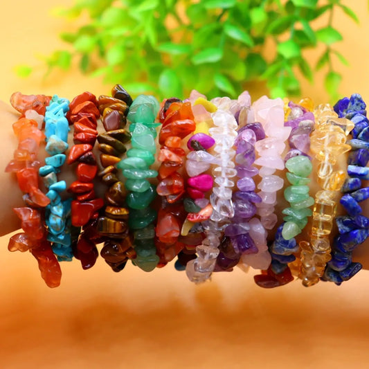 Fashion Irregular Natural Stone Beaded Bracelets