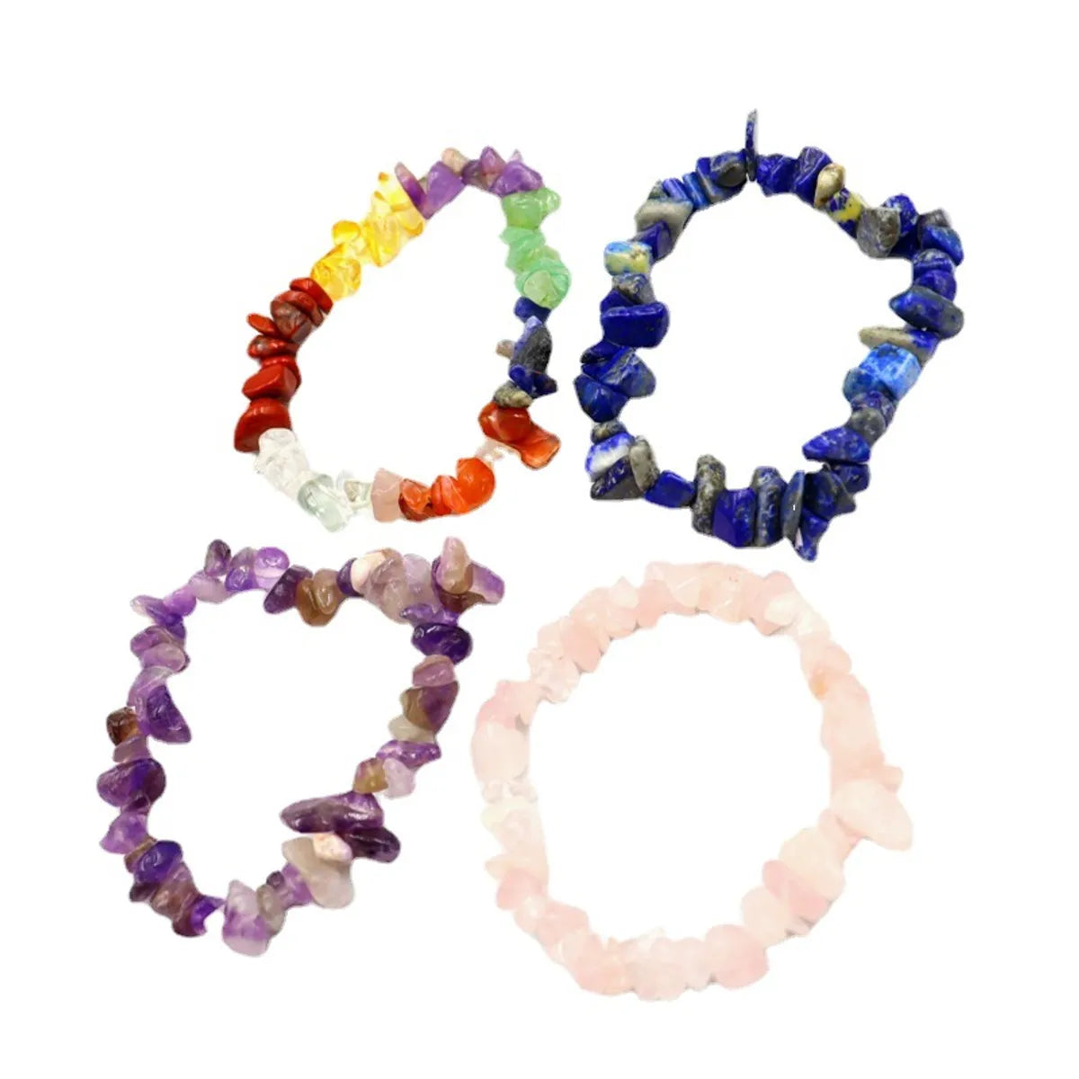 Fashion Irregular Natural Stone Beaded Bracelets